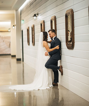 Couple in Hallway