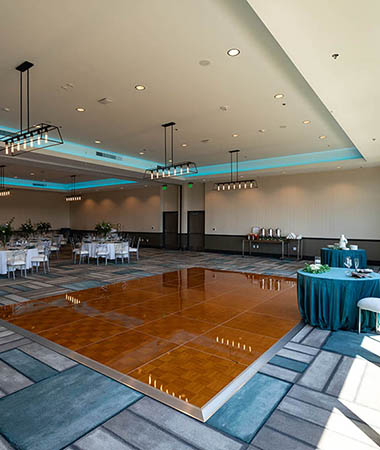 Bayside Wedding Dancefloor