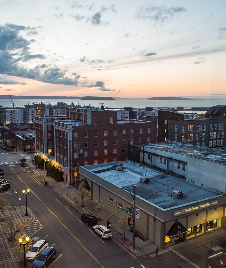 Everett Downtown Skyline