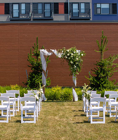 Outdoor Ceremony Setup