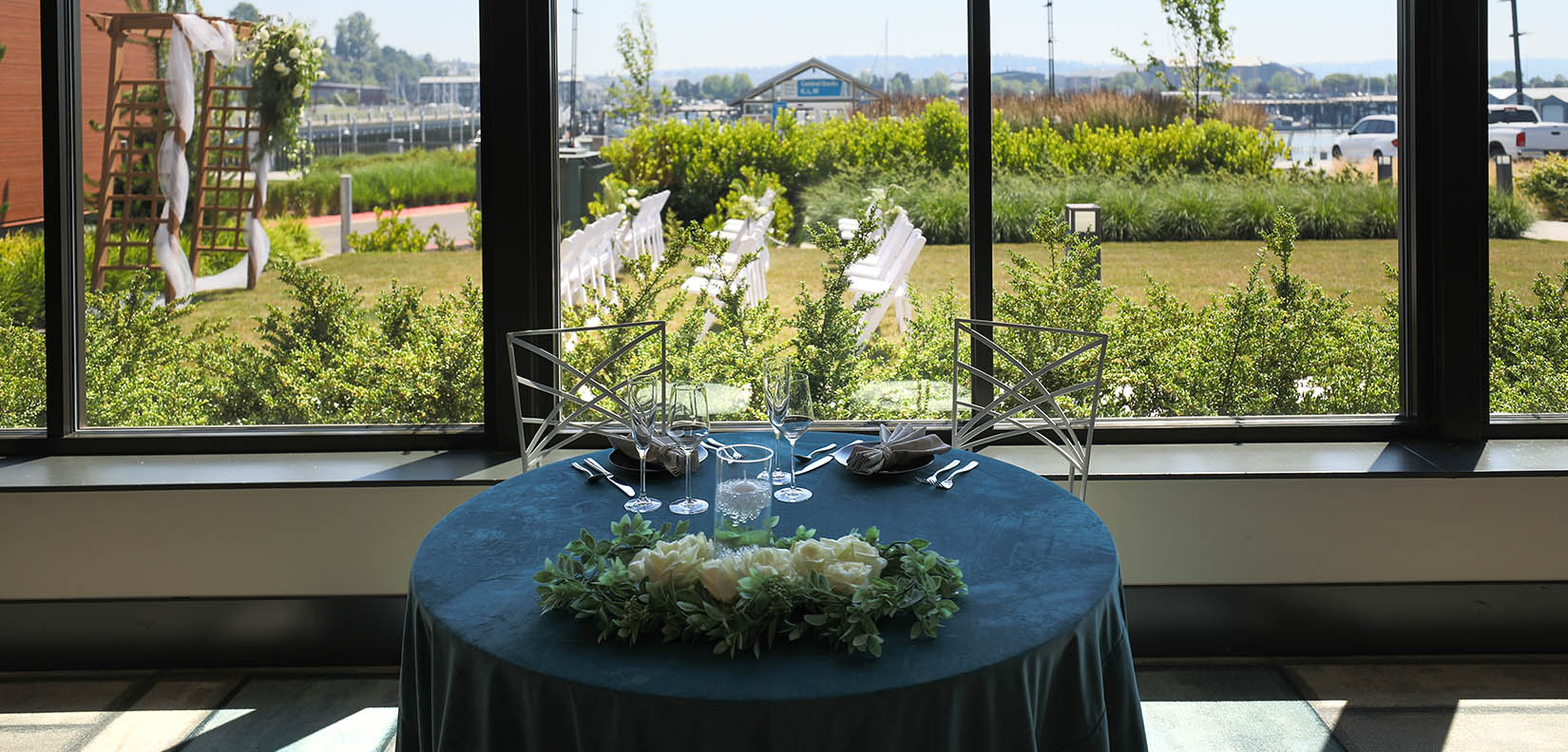 Bayside Wedding Sweetheart Table